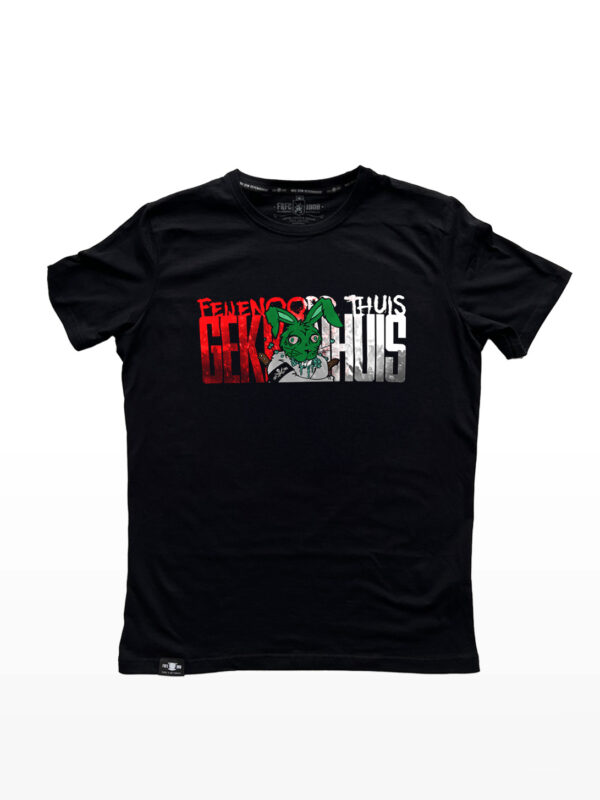 Feijenoord Thuis, Gekkenhuis, Groene Haas x FRFC1908 T-Shirt Design