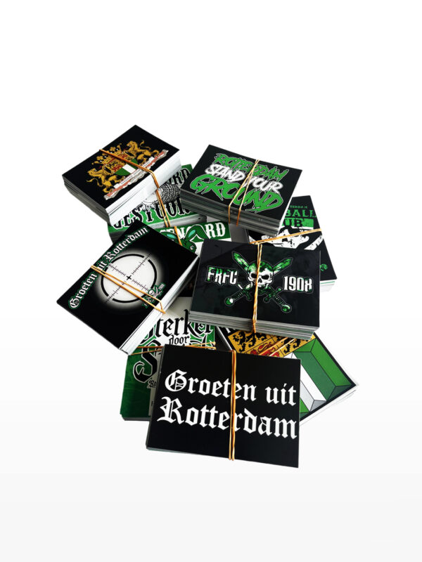XXL stickerpakket - Groen/wit